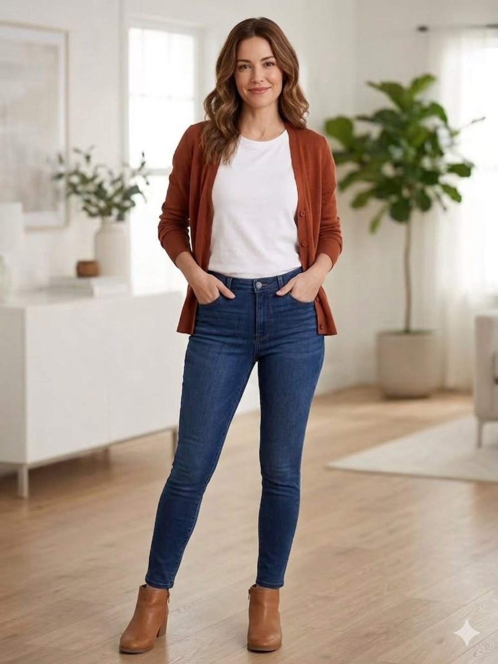 Nine West Jessica Jeggings Blue Stretch Skinny Jeans Size 14
